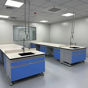 Phòng thí nghiệm thép gỗ đảo/Trung tâm bảng kháng hóa chất và khả năng chịu nhiệt <span class=keywords><strong>melamine</strong></span> bảng hạt - Product Image 2