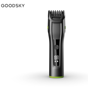 GOODSKY Tondeuse à Barbe Électrique Professionnelle Rechargeable avec Écran LED, Guides Ajustables, pour Homme - Product Image 1