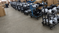 Ensemble moteur 110cc de haute qualité, moteur horizontal automatique à double embrayage complet