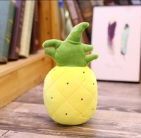 8 inch cartoon fruit- en groente pluche pop, schattig mini knuffel voor klauwautomaten, bruiloft, gooien en kinder verjaardagscadeau