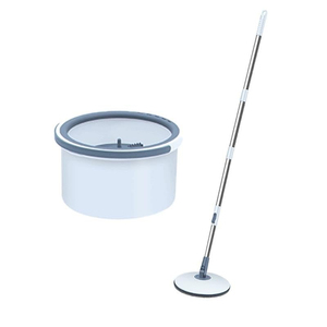 Serpillère rotative créative pour nettoyage des sols, ensemble seau et serpillère magique à rotation 360°, double réservoir pour eau sale - Product Image 3