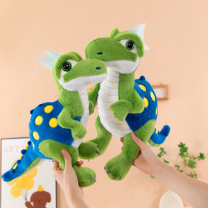 Vente en gros de jouets en peluche dinosaure, <span class=keywords><strong>T</strong></span>-<span class=keywords><strong>Rex</strong></span> et Triceratops réalistes pour enfants Cadeau et collection - Product Image 6