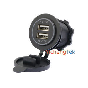 Cargador USB Doble A19 DC 12V 24V 3.1A para Autobús, Barco, Marino, Caravana, RV, Camper - Product Image 5