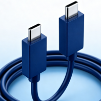 Câble de données magnétique en silicone Type C, charge rapide 60W, USB-C vers C, cordon tressé en nylon