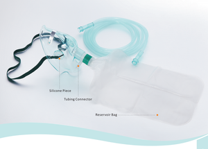 Masque à oxygène doux jetable, pièces, avec sac de réservoir <span class=keywords><strong>CE</strong></span> et ISO - Product Image 5