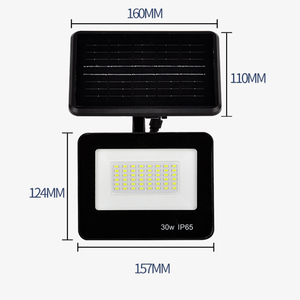 Đèn tường năng lượng mặt trời LED 144 bóng, chống nước IP65, mới, không dây, dùng cho ngoài trời, cửa trước, sân vườn, chạy bằng pin - Product Image 4