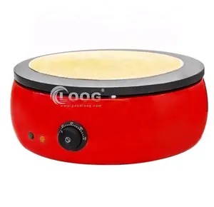 Proveedor profesional de máquinas de aperitivos/máquina eléctrica para panqueques/máquina redonda para hacer crepes para la venta