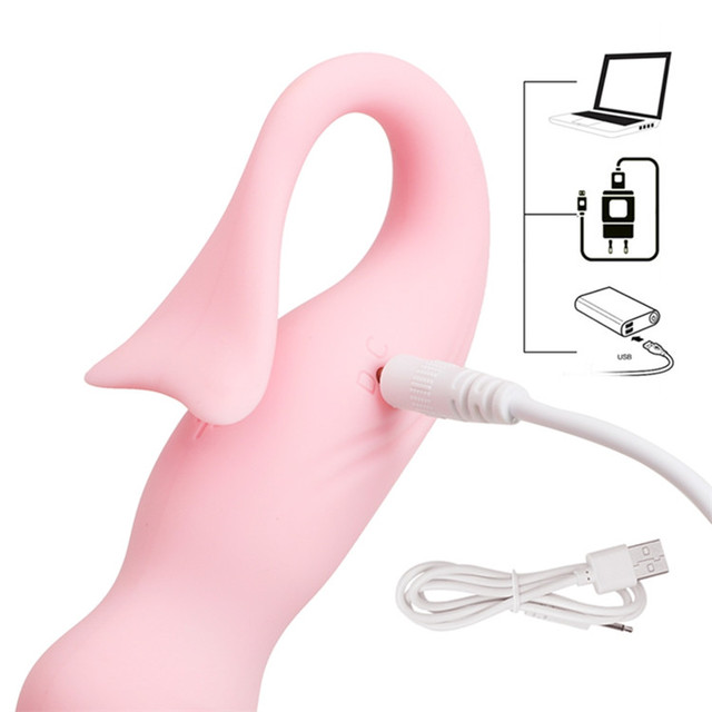 pink vibrator with tail Lovense Lush 2 Bluetooth Vibrator main image 1