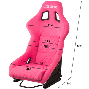 JIABEIR serie 1097 rosa secchio fibra di carbonio fibra di carbonio simulatore simulatore Play Station auto da corsa sedili - Product Image 6