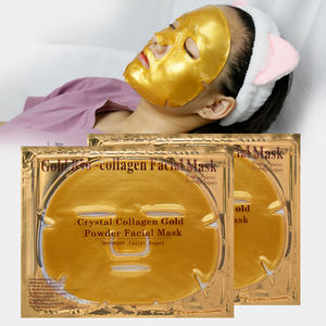 Masker Wajah kolagen kristal emas, pabrik masker wajah hidrogel pelembab - Product Image 1