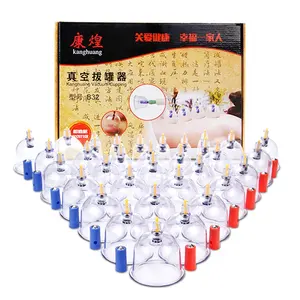 32 Cup cupping apparatus vacuum cupping therapy medical vacuum cupping suction cups massager massage jar cans for facial massage