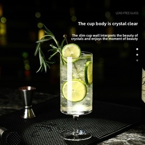<span class=keywords><strong>แก้ว</strong></span>ทรงสูงสไตล์โมเดิร์นสำหรับไวน์-ค็อกเทล ความจุ 301-400 มล. ผลิตด้วยมือเป่าอย่างยั่งยืน เหมาะสำหรับงานปาร์ตี้ - Product Image 3