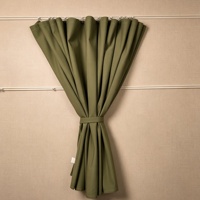 Kit complet de rideau de cabine de véhicule industriel en tissu tressé résistant à la déchirure, de qualité commerciale et robuste, pour la séparation de l'espace privé
