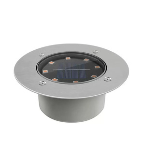 Luz Solar LED para Suelo, 4W, Aluminio, 8 Luces LED, Encendido/Apagado Automático, Iluminación para Jardín y Caminos Exteriores - Product Image 2