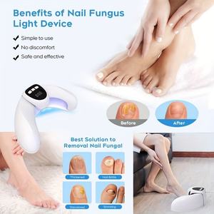 Secador de Uñas Eléctrico Multifuncional 2 en 1, Dispositivo Plegable para Tratamiento Láser de Hongos en las Uñas de los Pies - Product Image 3