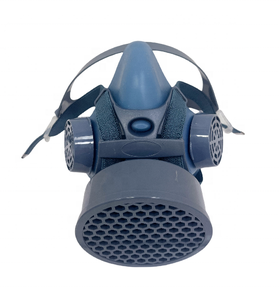 Masker Gas Pelindung Kimia Setengah Wajah yang Dapat Digunakan Kembali dengan Bahan Silikon, Nyaman Dipakai untuk Penggunaan Industri, Respirator Kimia - Product Image 1