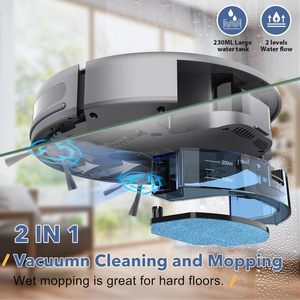 Giroscopio Navegación Robo Barrido Automático Aspirador Robpt Robot de limpieza inteligente Aspirador - Product Image 4