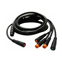 Bafang g020 48v 500w ebike moyeu moteur conversion kit vélo électrique étanche bafang moyeu moteur 500w kits avec KT lcd5 affichage