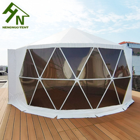 Tentes de luxe uniques de maison de yourte de camping en plein air de dôme de glamping avec l'isolation