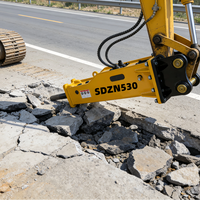 3CX 3DX 4CX 4DX 580 Backhoe Loader Concrete Breaker Hammer Attachment Excavator Jack Hammer Hydraulic Rock Hydraulic Breaker