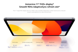 <span class=keywords><strong>Redmi</strong></span> <span class=keywords><strong>Pad</strong></span> SE Global <span class=keywords><strong>Xiaomi</strong></span> MIUI <span class=keywords><strong>Tablet</strong></span> 11 pulgadas 90Hz High Brush HD Screen Entertainment Office Learning <span class=keywords><strong>Tablet</strong></span> - Product Image 3