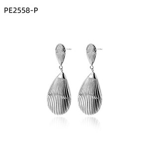 ต่างหูแฟชั่น PE2558 สำหรับผู้หญิง เครื่องประดับคุณภาพสูง - Product Image 1
