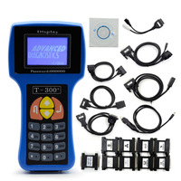 T300 Key Programmer V23.9 English/Spanish Car Fitment 12V Blue Black Automobile Fault Diagnosis Instrument