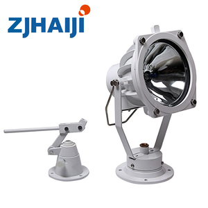 Projecteur marin TG9 G6.35 12V/24V 250W IP56 en aluminium halogène pour bateau, idéal pour la navigation extérieure - Product Image 1