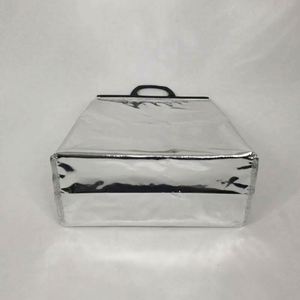 Sac isotherme portable personnalisé avec logo pour livraison, en aluminium, pour animaux de compagnie, repas à emporter, fruits de mer - Product Image 5