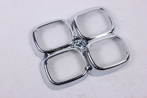 2PCS ABS <b>Chrome</b> Front Fog Lamp Cover-A for KX5 Sportage Accessories 2016 2017 - Product Image 4