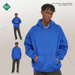 <span class=keywords><strong>Felpe</strong></span> con Cappuccio Oversize Classiche Unisex Autunno-Inverno 2024, Stile Artiemaster con Grandi Tasche, Peso 350g, Moda High Street - Product Image 1