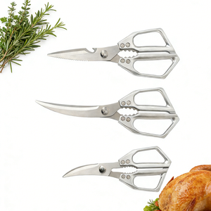 Forbici per Pollame Garwin Ultra Affilate in Acciaio Inossidabile, Manici in Lega di Alluminio Pressofuso, Forbici da Cucina Ecologiche - Product Image 1