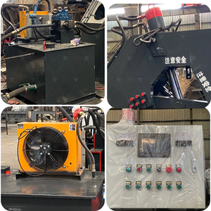 เครื่องตัดเศษโลหะไฮดรอลิกแบบหัวเสือ อัตโนมัติ พร้อมมอเตอร์เป็นส่วนประกอบหลักสำหรับการตัดโลหะผสมอะลูมิเนียมและเหล็ก - Product Image 5