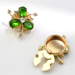 ที่หุ้มกระดุมไข่มุกพลอยเทียมดอกไม้มุกสีสัน JFRB209สำหรับงานประดิษฐ์เสื้อผ้างานฝีมือเย็บ - Product Image 6