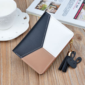 <span class=keywords><strong>Portafoglio</strong></span> con cerniera da <span class=keywords><strong>donna</strong></span> in stile coreano stile coreano stile stile 2025 caldo alla moda <span class=keywords><strong>portafoglio</strong></span> con nappine corte - Product Image 2