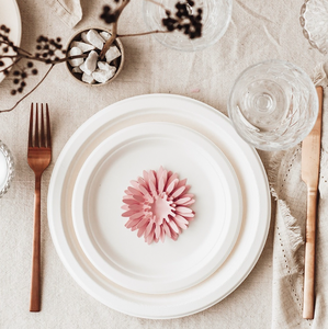 Vaisselle jetable écologique pour fête de <span class=keywords><strong>camping</strong></span> pour enfants, assiettes rondes en bagasse de 8 pouces - Product Image 4
