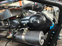 UTV200X-2 200CC EFI à moteur 4 temps, 2 places, personnalisable avec logo, pour usage agricole, 200cc