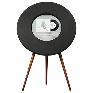 R1 Luxury Berlin Style Floating Lyrics <b>Speaker</b> Aesthetic Wood Tripod Floor <b>Standing</b> Smart Audio System Sound Loudspeaker R1 Spea - Product Image 1