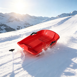 <span class=keywords><strong>Luge</strong></span> en plastique résistante à l'usure, idéale pour le ski familial en plein air. <span class=keywords><strong>Luge</strong></span> à ski individuelle avec corde <span class=keywords><strong>de</strong></span> traction à double poignée - Product Image 3