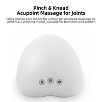 Masseur électrique pour les mains, acupression chauffée, vibration des doigts, shiatsu, télécommande sans fil USB ZL S6180W