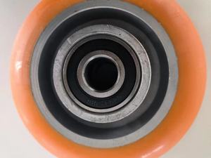 Grande sconto avanzato 300-1800lbs centro in alluminio 4-8in cuscinetto a sfere ruote da skateboard in poliuretano ruote in uretano - Product Image 4