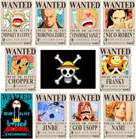 42*29cm Anime Wall Poster Digital Printed Anime Wanted Poster Figure Nouveau et Unique Product