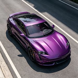 Film vinyle liquide violet nuit pour voiture, finition métallique liquide brillante pour le changement de couleur et la protection de la <span class=keywords><strong>carrosserie</strong></span> automobile - Product Image 4
