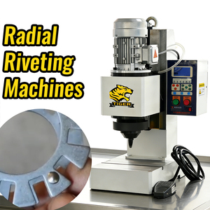 آلة برشمة دوارة هوائية من نوع TIGER بقوة 9 كيلونيوتن و14 كيلونيوتن و20 كيلونيوتن، آلة برشمة شعاعية - Product Image 1