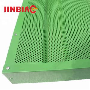 Barriere acustiche di riduzione del rumore dell'autostrada del pannello della barriera antirumore di alluminio della fabbrica di anping da vendere - Product Image 3