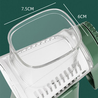 5 In 1Mandoline Roterende Ronde Plastic Drum Gadgets Gereedschap Handmatige Snijder Shredder Fruit Groente Snijmachine Chopper