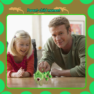 U986 Juguetes de <span class=keywords><strong>Peluche</strong></span> de Lagarto Adorables al por Mayor, Animales de <span class=keywords><strong>Peluche</strong></span> Camaleón, Regalos para Niños, Decoración de Habitación, <span class=keywords><strong>Peluche</strong></span> de Lagarto con Imán para el Hombro - Product Image 4