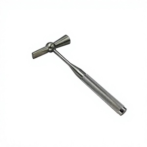 Maillet à os en acier inoxydable de 17,5 cm de long, instrument chirurgical orthopédique, tête de 7,6 cm, outil manuel de classe I - Product Image 1