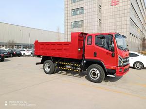 Chinese Brand Kama 4X2 Light Dump <b>Truck</b> 5T Diesel New Euro 4Left Steering Single Row Seat Rear Camera OEM - Product Image 4