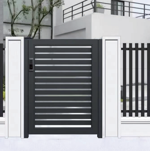 Porte en aluminium de petite taille, fabrication sur mesure, <span class=keywords><strong>prix</strong></span> d'usine, automatisation des rails, différentes tailles, technologie, artisanat moderne - Product Image 1